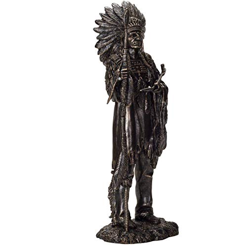 Estatua Decorativa Americana Resina 14 x 4 x 7.5 in miniatura 4