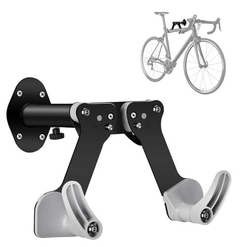 Support mural pour vélo robuste afin de suspendre un vélo hybride