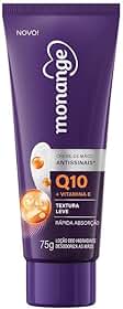 Monange Creme Para Mãos Anti-Idade Q10 E Vitamina E Com Ação Desodorante 75G