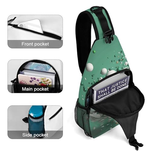 Bolso cruzado tipo bandolera para senderismo y viaje miniatura 4