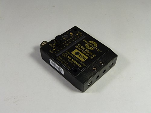 TRI-TRONICS CMSWL-1BF1 10 MS Pulse Stretcher, 12-24 V DC, 85 MA, FIBEROPTIC - 1/4"-3/8" Proximity / 1/2"-3" OPPOSED, PHOTOELECTRIC Sensor, Polarity Protected, SMARTEYE COLORMARK II, White LED