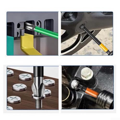 Outils à main de précision en acier robuste avec embouts Hex