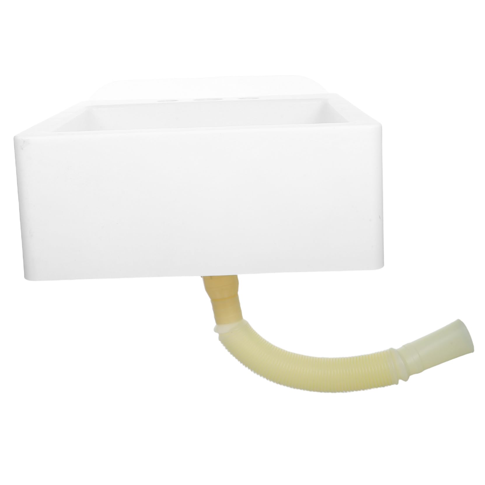 Lavabo mural compact plastique léger pour résoudre le manque de place en location