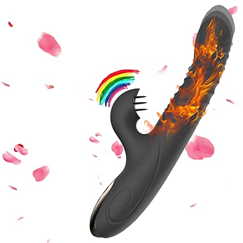 Vibradoris Sem Fio Brinquedo Feminino Com Língua Estimulador Clitóris e Ponto G 12 Frequências