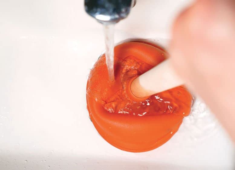 Sturalavandini A Ventosa Con Manico In Legno - Ventosa Gomma Colorata Diametro 12 Cm, Ecologico Ed Efficace