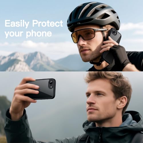 Image of JETech Case for iPhone 17e /16e, 360 Protection, Black