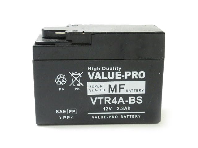 しページ Amazon | ValuePro バッテリー VTR4A-BS 互換 YTR4A-BS GTR4A-5 FTR4A