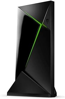 NVIDIA SHIELD Android TV Pro Streaming Media Player; 4K HDR Movies, Live Sports, Dolby Vision-Atmos, AI-Enhanced Upscaling, GeForce NOW Cloud Gaming, Google Assistant Built-In, Works with Alexa
