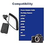 Alvins-Cables-NP-FZ100-Dummy-Battery-to-D-tap-Coiled-Power-Cable-for-Sony-A7III-A7RIII-A7SIII-A7C-A7IV-A9-FX3-Camera