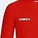 FORZA Junior Boys’ Base Layer Long Sleeve Top – Compression Undershirt for All Sports - Multiple Sizes and Colors Available (US, Alpha, 11 Years, 12 Years, Red)