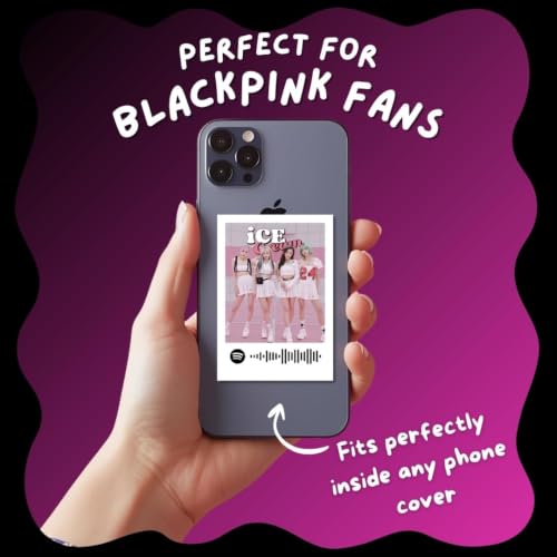 Image of Funk You Store Kpop Blink Photocards | Kpop Lomo Cards (Set of 35) Inspired by Black Pink | Born Pink Scannable Music Codes Photocards for Phone Accessories, Bedroom, Office, Living room, Dorm room