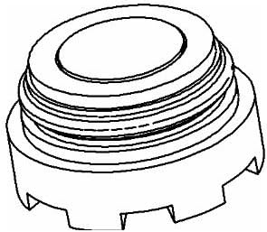 1101643 Plumbing Fixture Genuine Repair Part, Unfinished