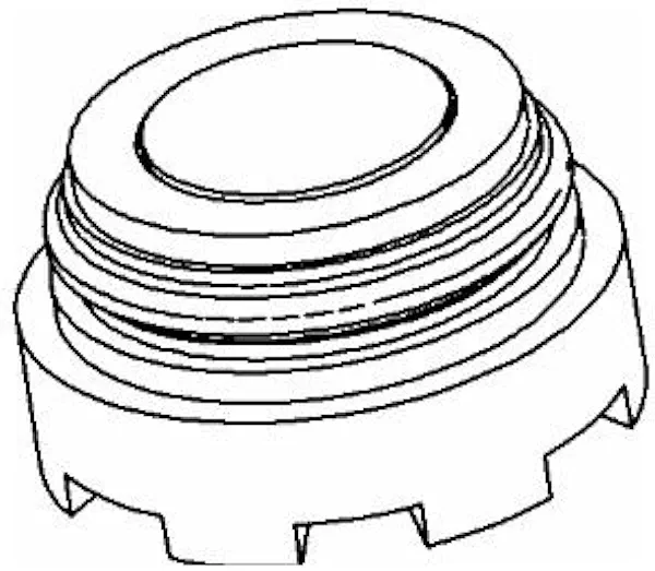 KOHLER 1101643 Plumbing Fixture Genuine Repair Part, Unfinished