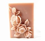 Longzang Love Rose Mould S377 Craft Art Silicone Soap Mold Craft Molds DIY Handmade Candle Molds