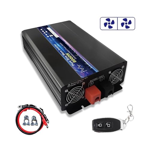 Onduleur solaire 8000W 48V vers 220V avec télécommande et prise UE
