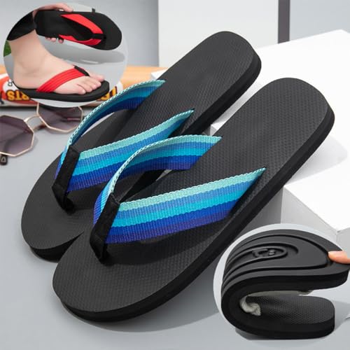 Premium Comfort Linen Strap Yoga Mat Flip Flops For Men Thong Sandals Slides Summer Slippers Indoor Outdoor Footwear4