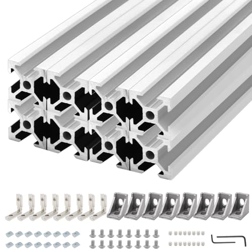 Profilé aluminium 2020 argenté : assemblez facilement votre imprimante 3D