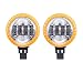 Adesivo Strumento Auto 1 Paio di Luci da Rally da Corsa Accessori per La Modifica delle Griglie per Mini per Cooper Countryman Clubman F55 F56 F60 R55 R56 R60