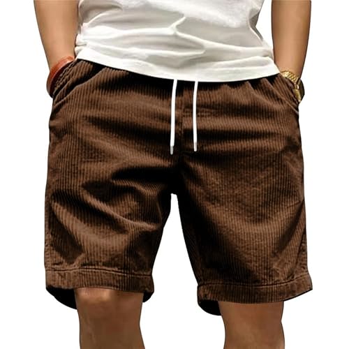 Shorts for Men Casual Drawstring Elastic Waist Lightweight Summer Shorts Beach Vacation Lounge Wear3