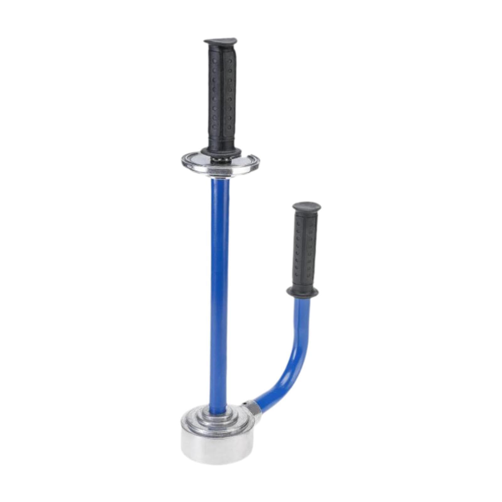 Paletizador Manual Dispensador Envolvedora Portátil Máquina Envolvente Palet Film con Estructura de Hierro Ajustable Y Instalación Sencilla Apto para, AZUL
