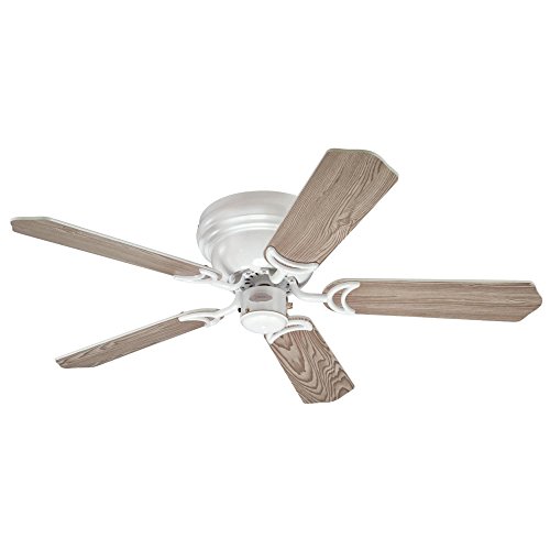 Westinghouse Lighting 7215000 Contempra Trio 42-Inch White Indoor Ceiling Fan, Light Kit With Frosted Glass, Includes Bulbs #TOP2