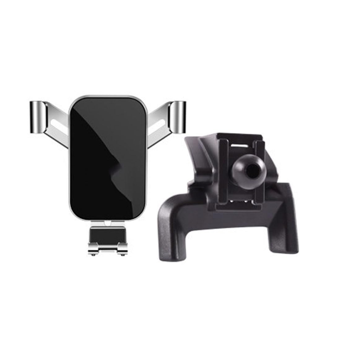ZJGZNB Car phone holder,Compatible with Volvo S90 V90 2016–2024,Auto Parts,silver