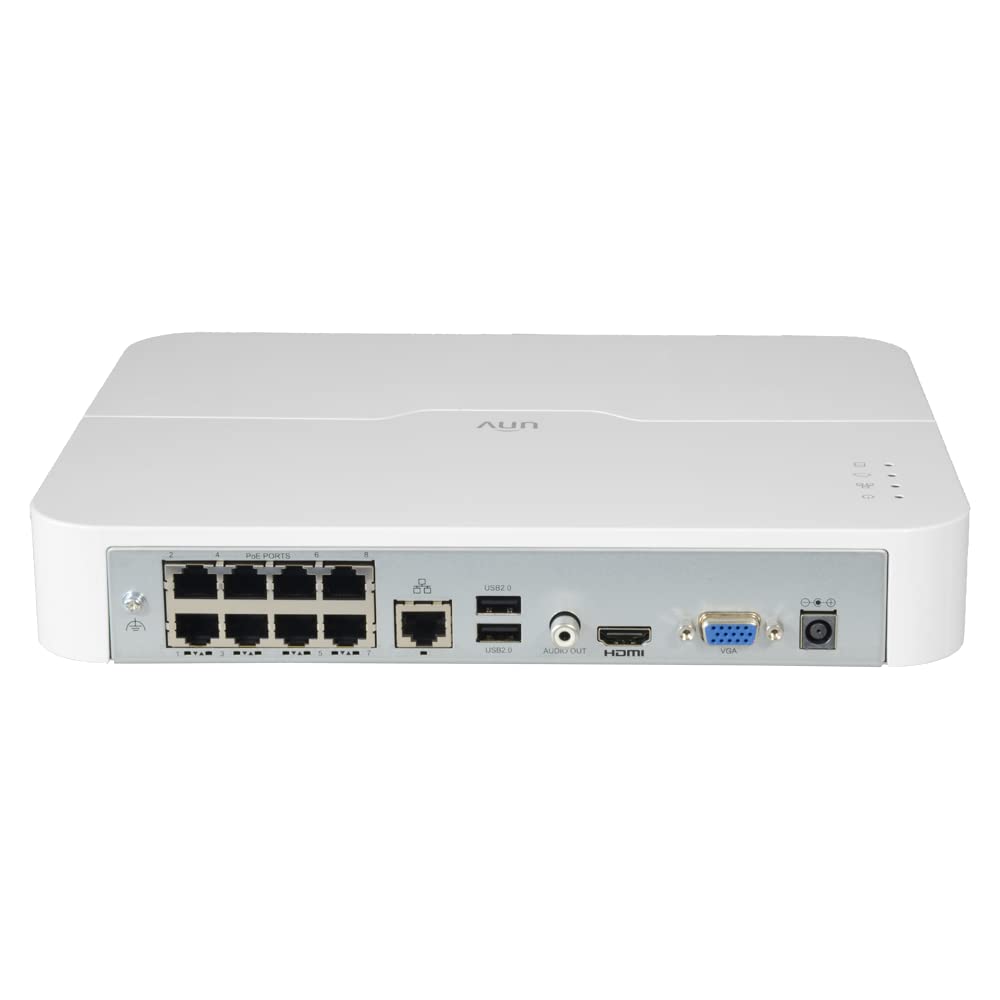 NVR301-08LS3-P8 Videoregistratore di rete (NVR) Bianco