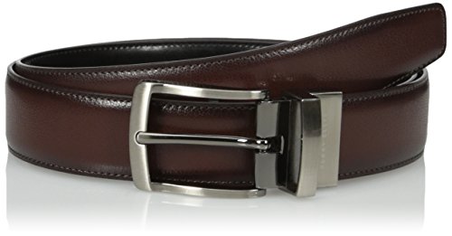 Perry Ellis Men's Burnished Edge Belt