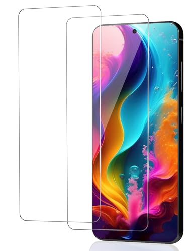 ICESPRING für Panzerglas für Samsung Galaxy S23 5G Schutzfolie, 2 Stück Fingerabdruck-ID Panzerfolie für Samsung S23 5G ...