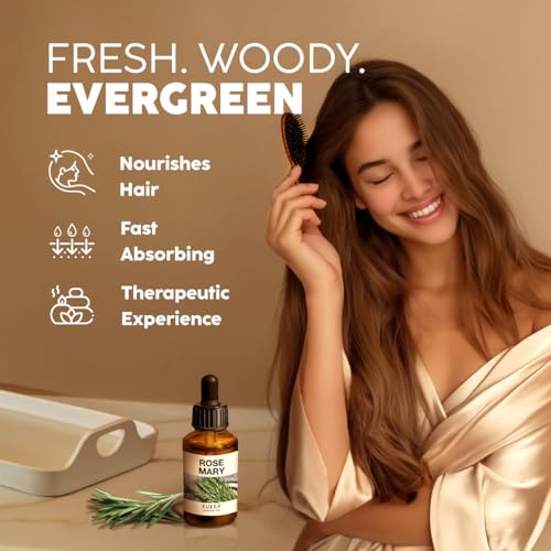 Kukka Essential Oils KEO-ROS-118M Kukka Rosemary Oil For Hair - 100% Natural Rosemary Hair Oil - Rosemary Essential Oils thumb #2