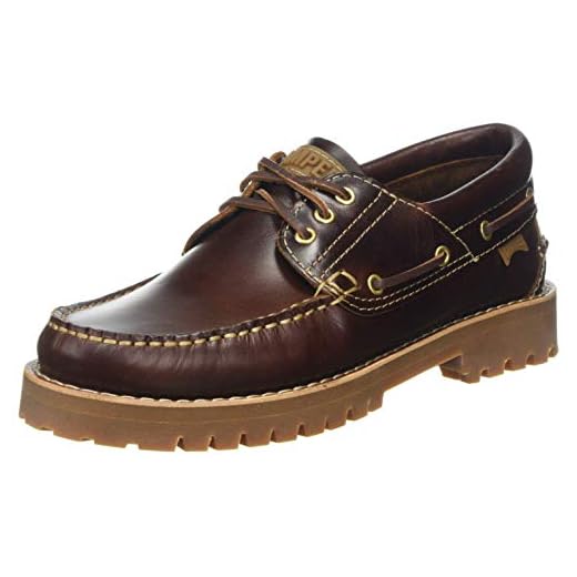 Camper Nautico, Zapatos para Hombre, Marrón (Medium Brown 210), 41 EU