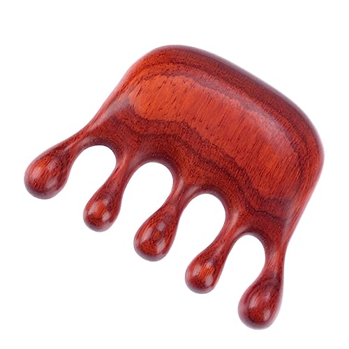 EXAOMBLE Peine De Masaje De Madera Para El Cuerpo Y El Cuero Cabelludo Herramienta De Masaje De Puntos Para Relajación