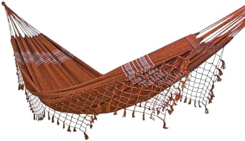 Rede de Dormir e Descanso Jeans Casal 100% Algodão Jaguaruana. (L...