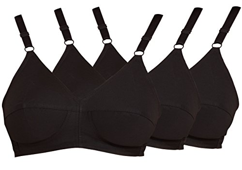 Image of SOUMINIE - U Shaped Back - 100% Cotton Full Figure Bra - Minimizer - Non Padded - Full Coverage Wirefree Seamed Bra