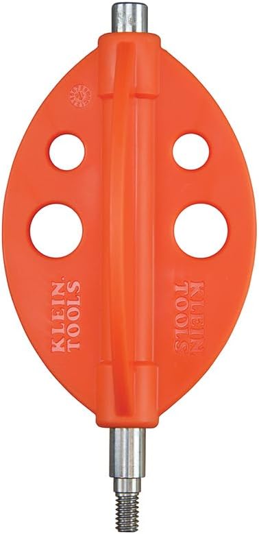 Klein Tools 56513 Fish Rod Whisk, Made in USA, Splinter Guard Wire Fish and Glow Rod Attachment Whisk