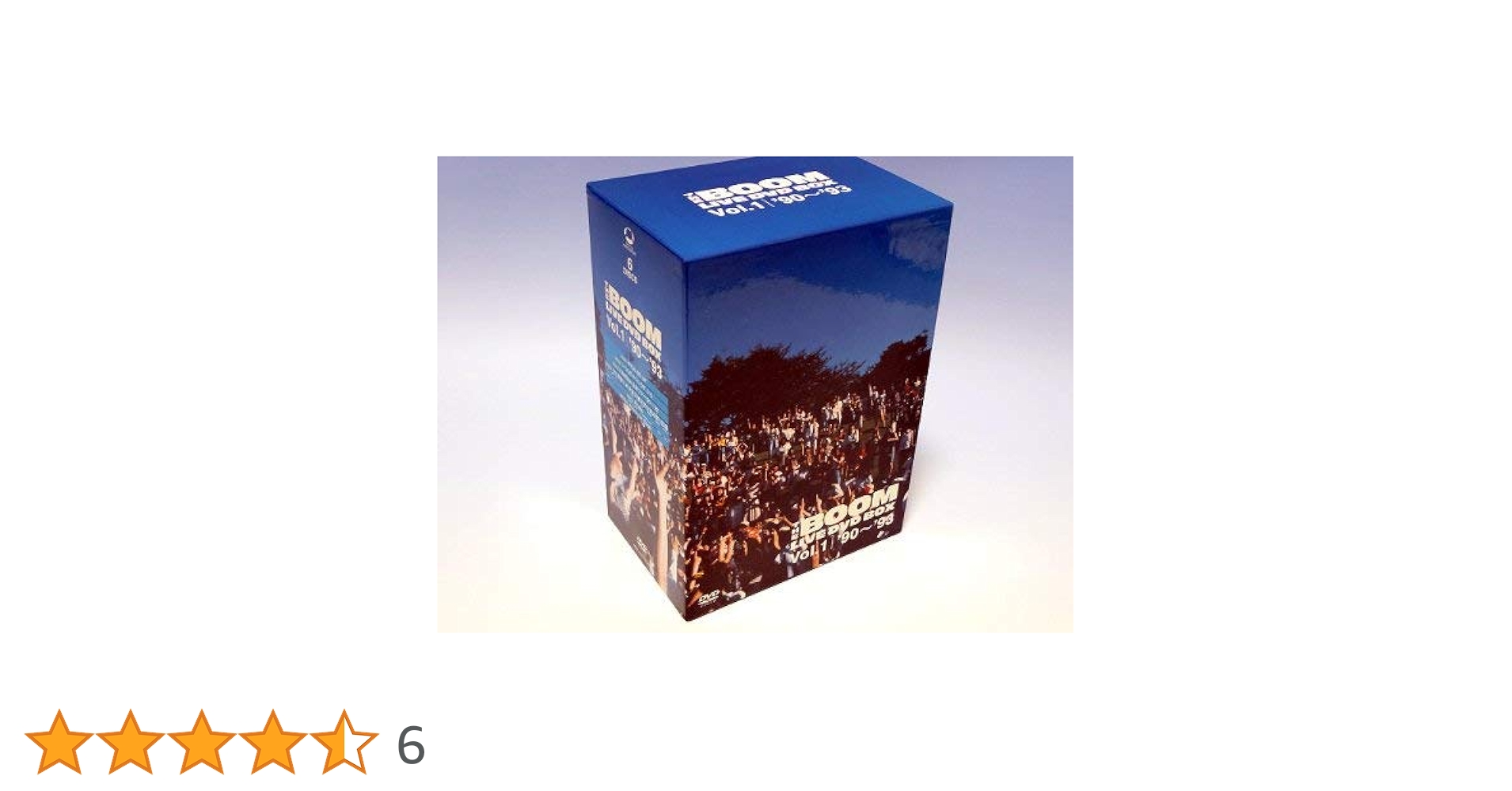 THE BOOM DVDBOXVol.’90～’93 Vol.2’94～’97 THE BOOM DVDBOXVol.'90～'93 Vol.2'94～'97