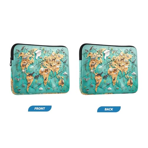 Funda para portátil 13-14 pulgadas con diseño acuarela miniatura 2