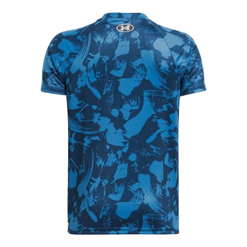 Under Armour Boys Tech Big Logo Printed Short-Sleeve T-Shirt