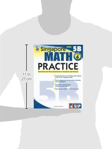 Singapore Math Practice Level 5B, Grade 6: Volume 14
