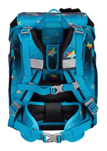 DerDieDas ErgoFlex Tiny LED Set Rainbow Star Sac à Dos Scolaire Léger