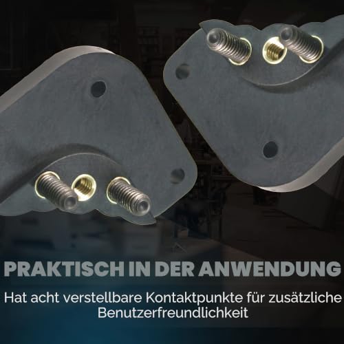 Foto von Kreg Präzisions Frästisch Ausgleichsstück (PRS3040), einfache Möglichkeit Einlegeplatten plan zur Frästischoberflächer auszurichten - Nivellierbar
