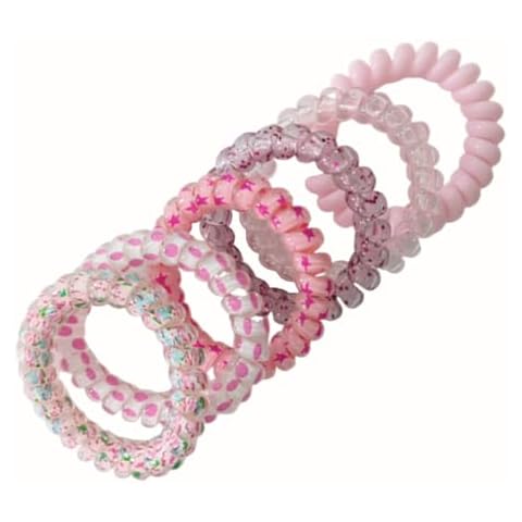 SamHeng Traceless Spiral Hair Ties Set Cover