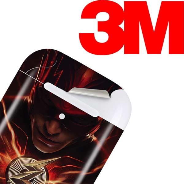 Skinit Decal Audio Skin Compatible with Apple AirPods - Officially Licensed DC Comics The Flash Movie: The Flash Poster Design