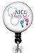 Produktbild NICU Krankenschwester-Abzeichenrolle mit Krokodilklemme, Namensschild für Krankenschwestern, Ausweishalter, Spule, dekorativer individueller Ausweishalter