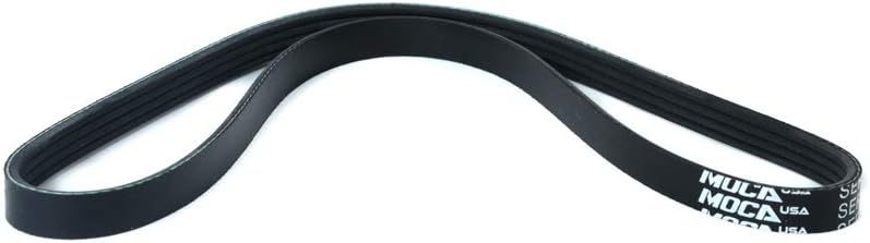 MOCA 4PK870 4PK840 EPDM Serpentine Belts Fit 1991-1995 for Toyota MR2 Turbo Coupe 2-Door 2.0L 1998CC 122Cu. in. l4 Gas DOHC Turbocharged Both Air Conditioning and Power Steering