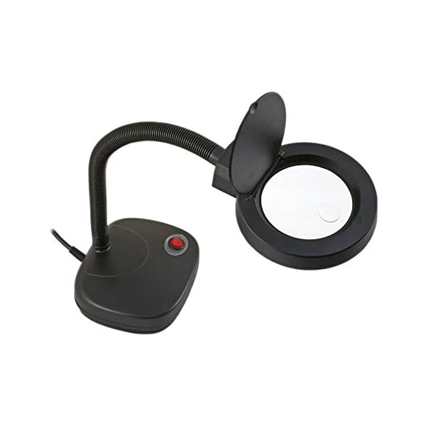 Aoyue Desktop Magnifying Lamp - Black