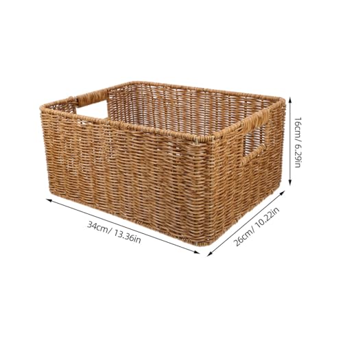 Bac à linge rustique et panier de rangement pour organiser la maison - 3