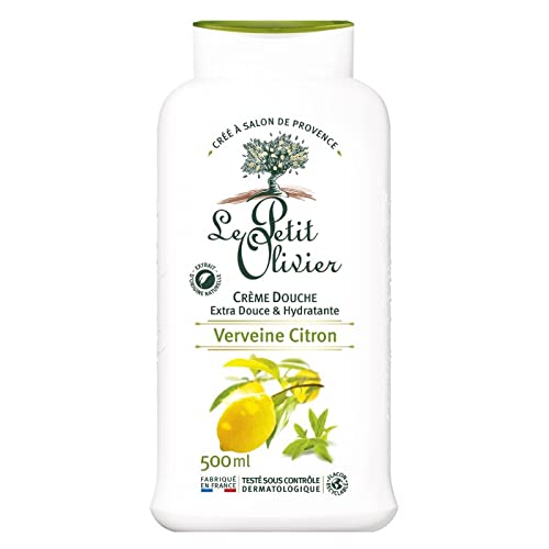 Crème Douche Verveine Citron Le Petit Olivier hydratation intense et fraîcheur