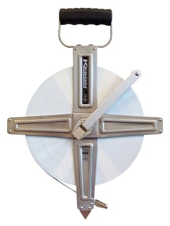 Keson SNR18300 Nylon-Reinforced Steel Blade Tape Measure wit