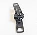 YKK Zipper Pull Tab Sliders Boat Canvas #10 Vislon Double Metal Pull Tab Zipper Sliders, 2 Piece Set - Black